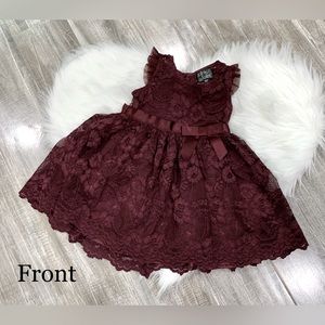 Pink &Violet girl dress size 2t